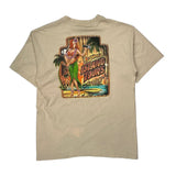 Disney Graphic T-Shirt - Large Beige Cotton