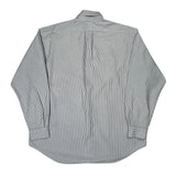 Blake Ralph Lauren Striped Shirt - Large Blue Cotton