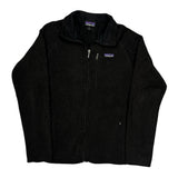 Patagonia Fleece Jacket - Medium Black Polyester