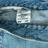 Levis Jeans - 38W 32L Light Wash Cotton