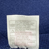 90S Blank Hanes Sweatshirt - XL Navy Cotton Blend