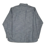 Timberland Striped Shirt - XL Blue Cotton