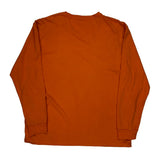 Polo By Ralph Lauren Long Sleeve T-Shirt - Large Orange Cotton