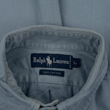 Ralph Lauren Shirt - Large Blue Cotton