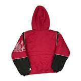 Age 10-12 Starter Spellout Puffer - Medium Black Nylon