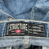 Structure Double Knee Carpenter Pants - 32W 30L Blue Denim