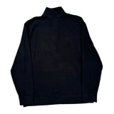 Tommy Hilfiger 1/4 Zip - 2XL Black Cotton