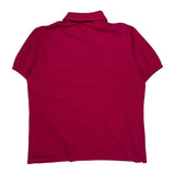 Lacoste Polo Shirt - Large Pink Cotton