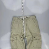 Levis Cargo Trousers - 32W 30L Beige Cotton