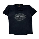 Motorcycles Harley Davidson Graphic T-Shirt - XL Black Cotton