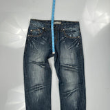Kosmo Lupo Hip Hop Jeans - 32W 32L Blue Cotton