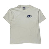 Washington And Lee University Hanes Single Stitch T-Shirt - Large White Cotton