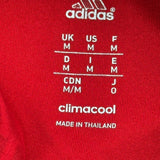 Northview Adidas Football Shirt - Medium Red Polyester
