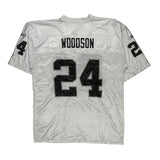Raiders Reebok Nfl Jersey - Large Black Polyester