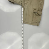 Levis Cargo Shorts - 34W 11L Khaki Cotton