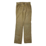 Orange Tab Levis Cord Trousers - 28″ Waist Beige Corduroy
