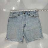 Levis Denim Shorts - 31W 9L Light Wash Denim