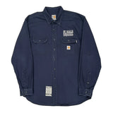 San Diego Gas & Electric Carhartt Shirt - XL Navy Cotton Blend
