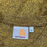 Carhartt T-Shirt - Small Brown Cotton