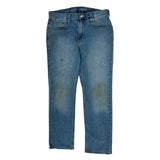 Carhartt Jeans - 32W 30L Blue Cotton Blend