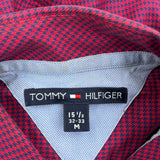 Tommy Hilfiger Checked Shirt - Medium Red Cotton