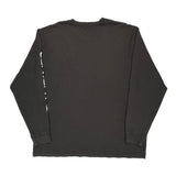 Carhartt Spellout Long Sleeve T-Shirt - XL Black Cotton