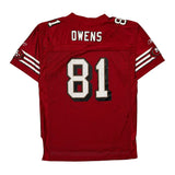 San Francisco 49Ers Reebok Nfl Football Jersey - XL Red Polyester