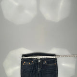 True Religion Skinny Jeans - 32W US 6 Dark Wash Cotton
