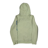 Carhartt Spellout Hoodie - Large Cream Cotton
