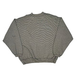 Chicago Bears Lee Sport Striped Henley Sweatshirt - XL Gray Polyester Blend