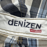 Levis Checked Cargo Shorts - 32W 11L Multicoloured Cotton