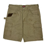 Wrangler Cargo Shorts - 36W 10L Khaki Cotton