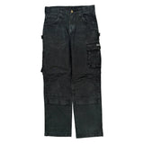 Dakota Grizzly Cargo Pants - 30W 31L Black Cotton