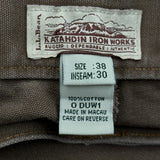 L.L.Bean Carpenter Pants - 38W 30L Brown Cotton