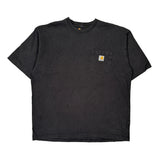 Carhartt T-Shirt - Large Black Cotton