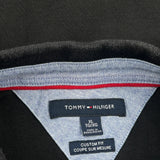 Tommy Hilfiger Polo Shirt - XL Black Cotton