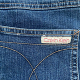 Calvin Klein Jeans - 28W UK 8 Blue Cotton
