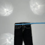 True Religion Contrast Stitch Jeans - 23W 23L Black Cotton