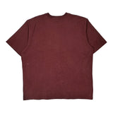 Carhartt T-Shirt - 2XL Burgundy Cotton