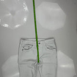 True Religion Slim Fit Jeans - 33W 31L White Cotton