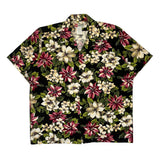 Hilo Hattie Floral Hawaiian Shirt - Large Multicoloured Cotton
