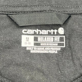 Carhartt 1/4 Zip - Medium Black Cotton