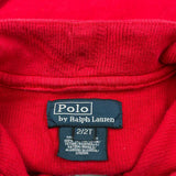 Age 2 Polo By Ralph Lauren Long Sleeve T-Shirt - 3XS Red Cotton