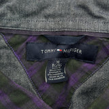 Tommy Hilfiger Checked Shirt - XL Purple Cotton