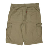 Levis Cargo Shorts - 32W 12L Beige Cotton