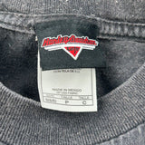 Age 6-8 Harley Davidson Graphic T-Shirt - Small Black Cotton