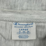 Syracuse Reverse Weave Champion College Sweatshirt - Large Gray Cotton