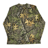 Jerzees Long Sleeve T-Shirt - XL Camo Polyester