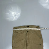 Carhartt Carpenter Trousers - 34W 34L Khaki Cotton