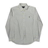Ralph Lauren Shirt - Medium White Cotton